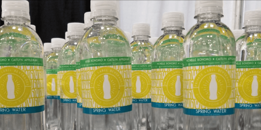 Bottle lables printed by Private Label Beverages using ADSI technology